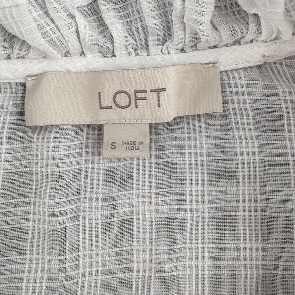 Loft Sleeveless White Top  Women's size Small Blouse - Picture 2 of 6